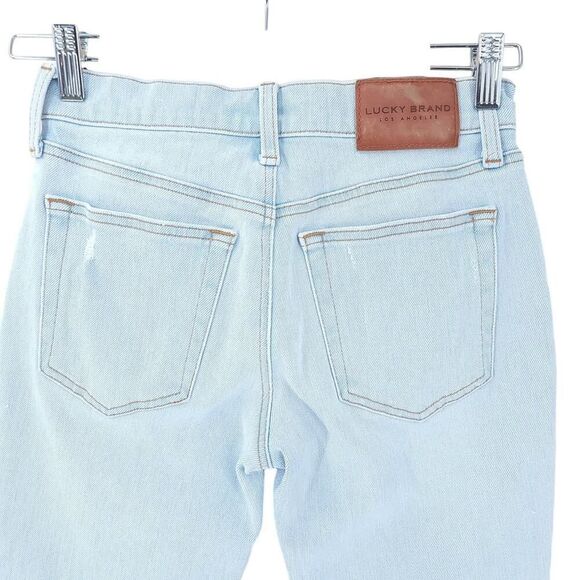 Lucky Brand Mid-Rise Crop Jeans Blue Stretch - Picture 4 of 11